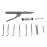 Waldent Automatic Crown Remover Premium Set Of 12 (K21/3)