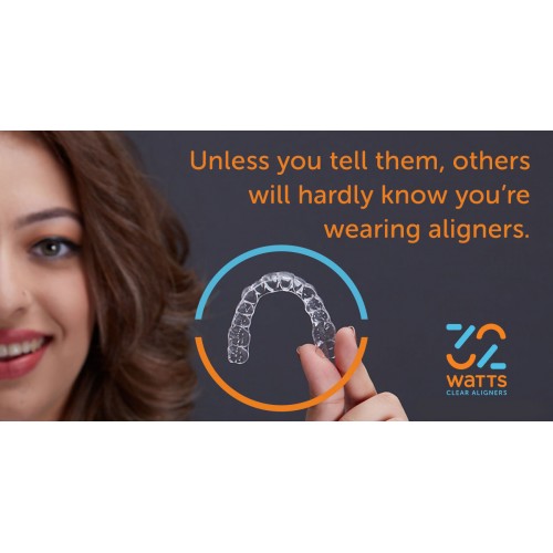 32Watts - Clear Orthodontic Aligners -  Smile Treatment Plan & Scan of Invisible braces