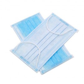 3 PLY Disposable Mask Without Nose Pin - Pk of 100