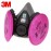 3M 6200 Respirator FaceMask With 2091 P100 Filters