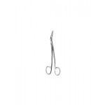 Gdc Scissors Locklin - Curved Handle (16cm) (S11)