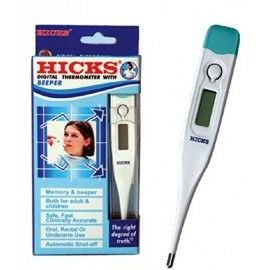 Hicks Digital Thermometer - DT-101N (White)