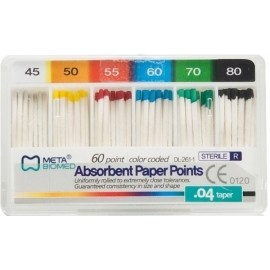 Meta Absorbent Paper Points - 4%
