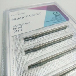 Prima Dental Carbide Burs HP 702 (Set Of 5 Burs)